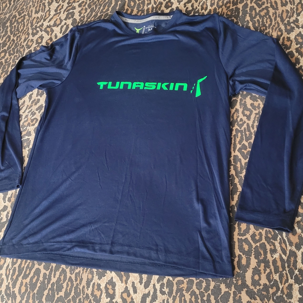 Men's Navy Long Sleeve Tee